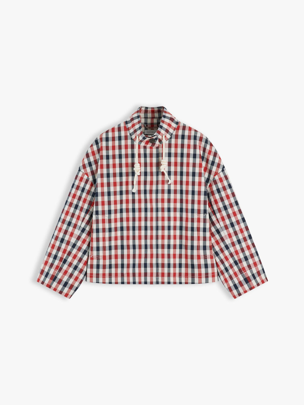 Tommy Hilfiger Water-Repellent Relaxed Checked Parka