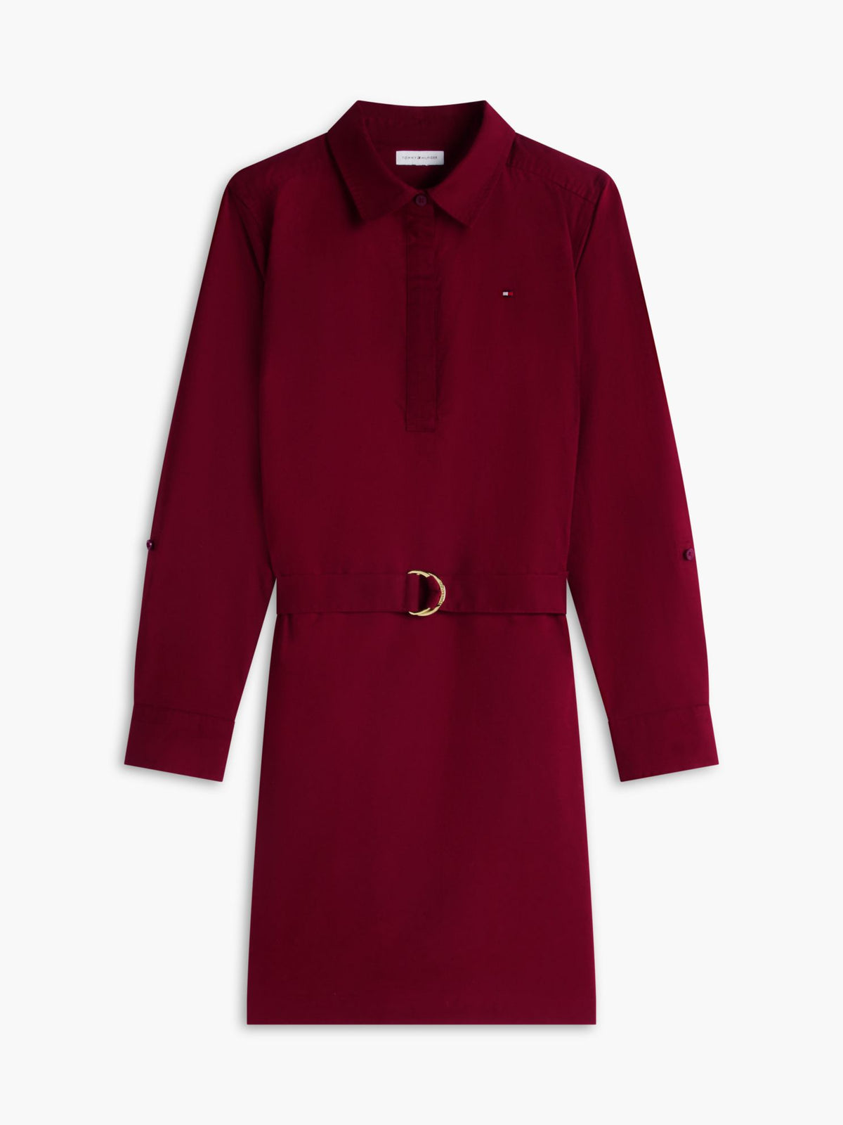 Tommy Hilfiger Belted Oxford Shirtdress
