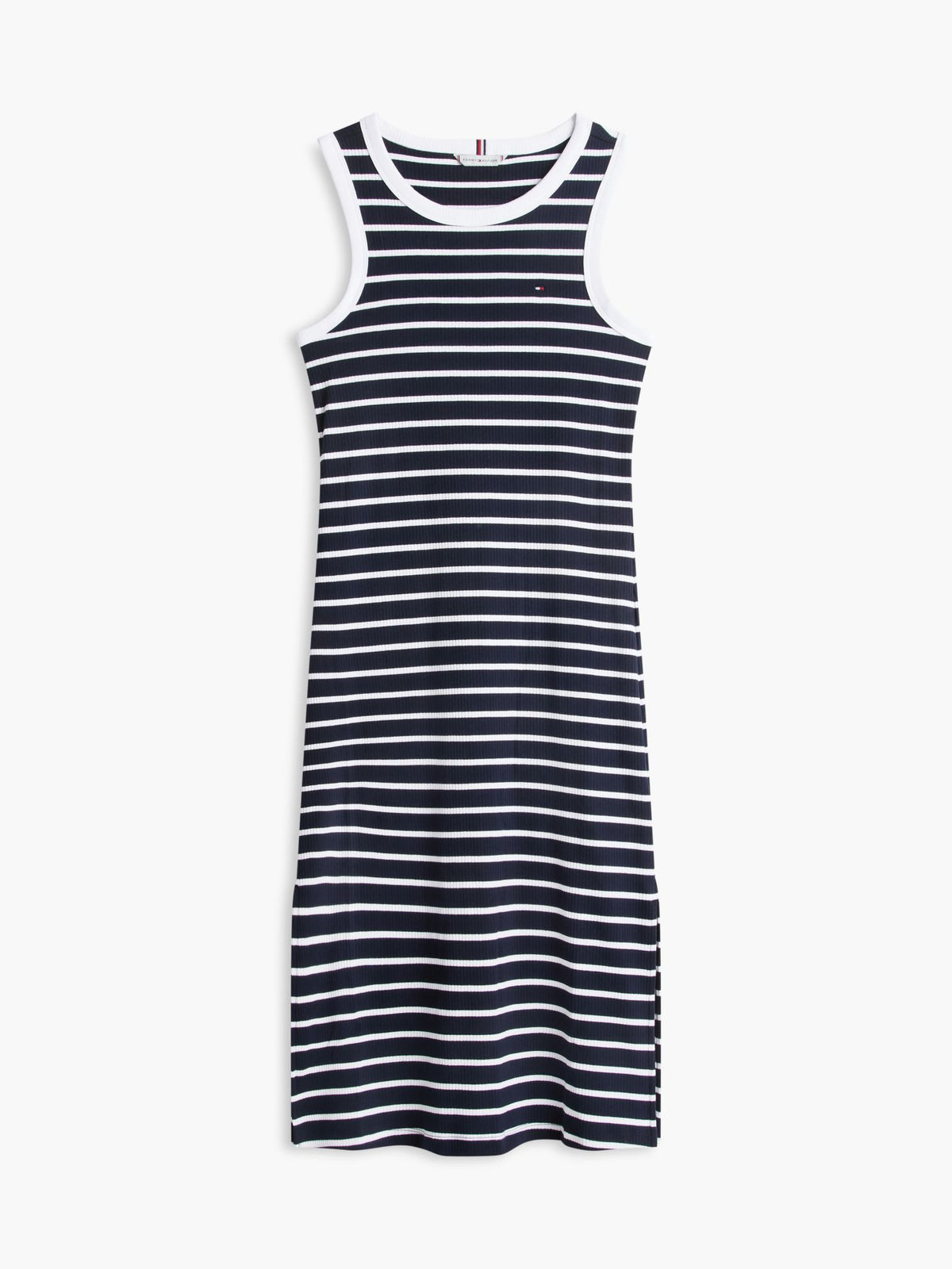Tommy Hilfiger Striped Rib-Knit Tank Dress