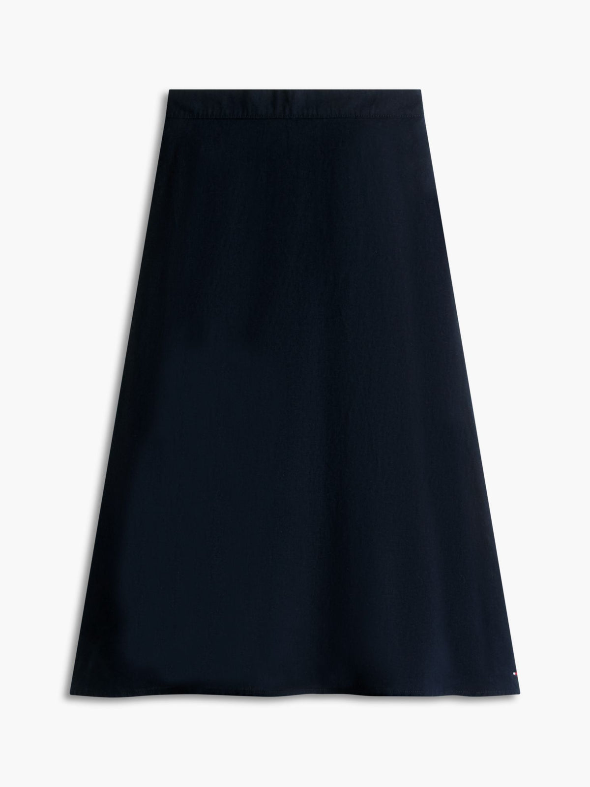 Tommy Hilfiger Linen-Blend Midi Skirt
