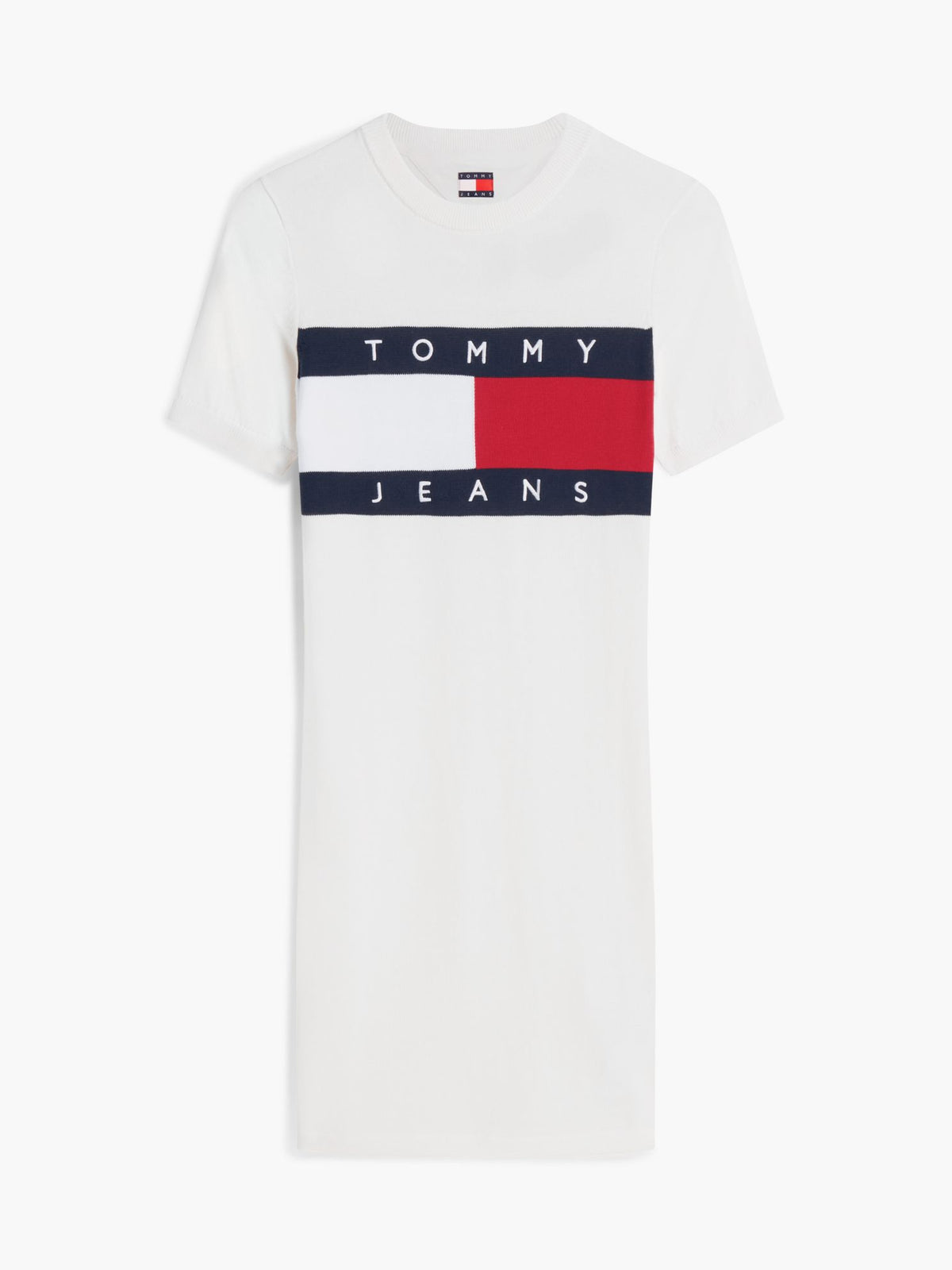 Tommy Hilfiger Tommy Jeans Flag Logo Sweater Dress