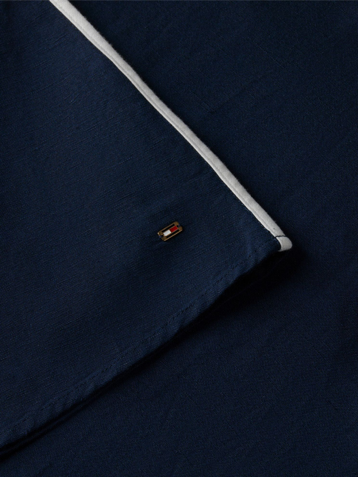 Tommy Hilfiger Nautical Linen-Blend Midi Dress