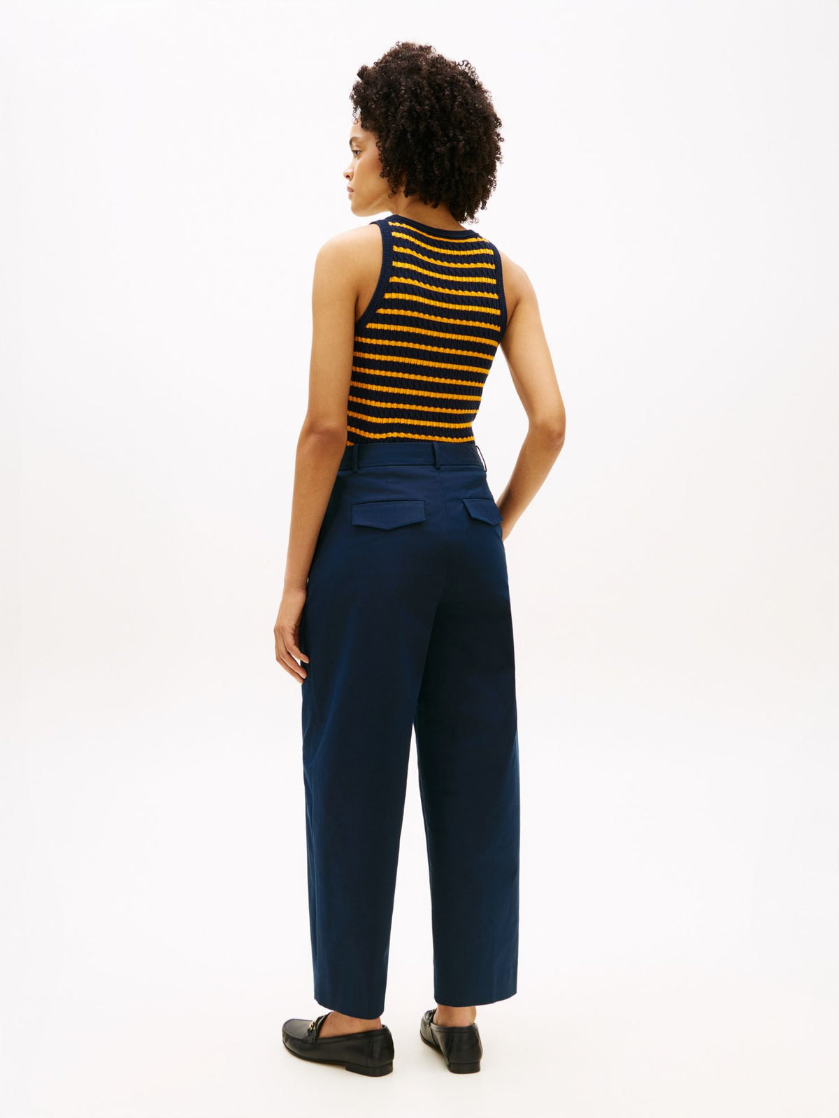 Tommy Hilfiger Pleated Twill Barrel Chino