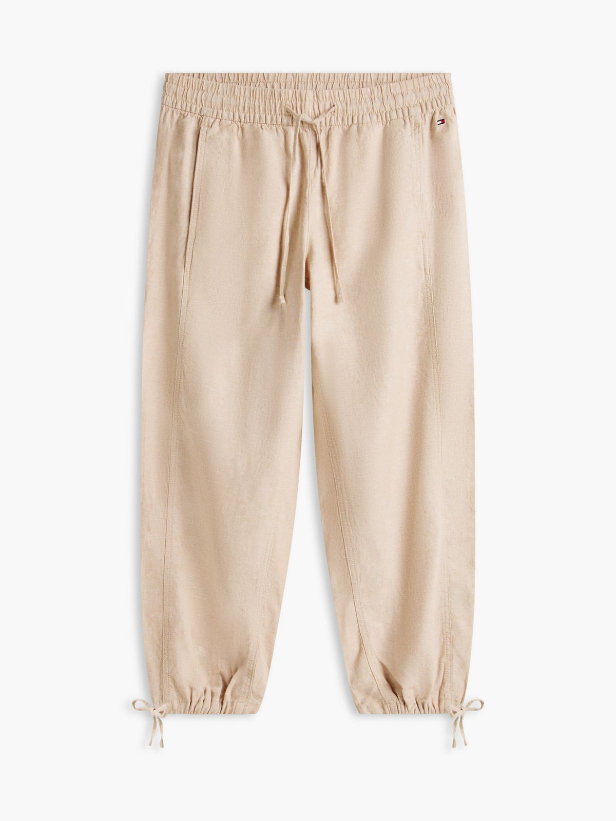 Tommy Hilfiger Linen-Cotton Blend Pull-On Pant