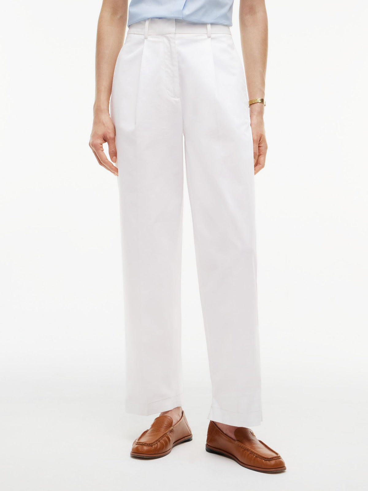Tommy Hilfiger Pleated Twill Barrel Chino