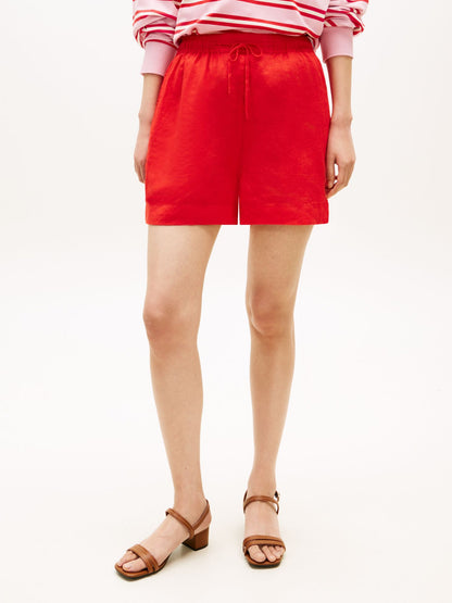 Tommy Hilfiger Linen Pull-On Short