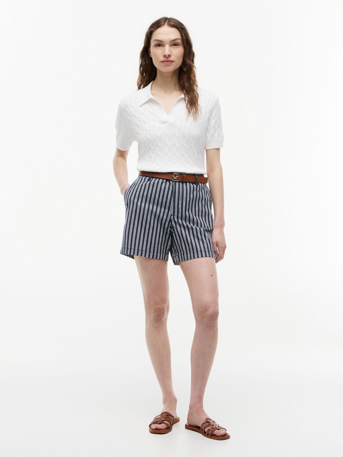 Tommy Hilfiger Striped Chino Short