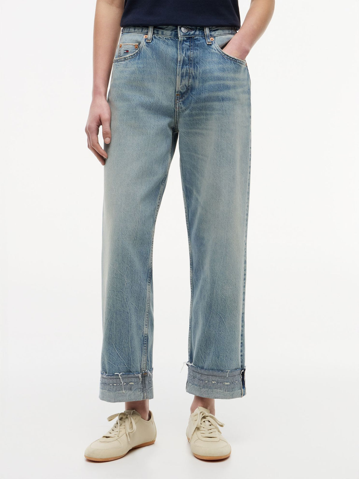 Tommy Hilfiger Tommy Jeans Cuffed Slim Straight Jean