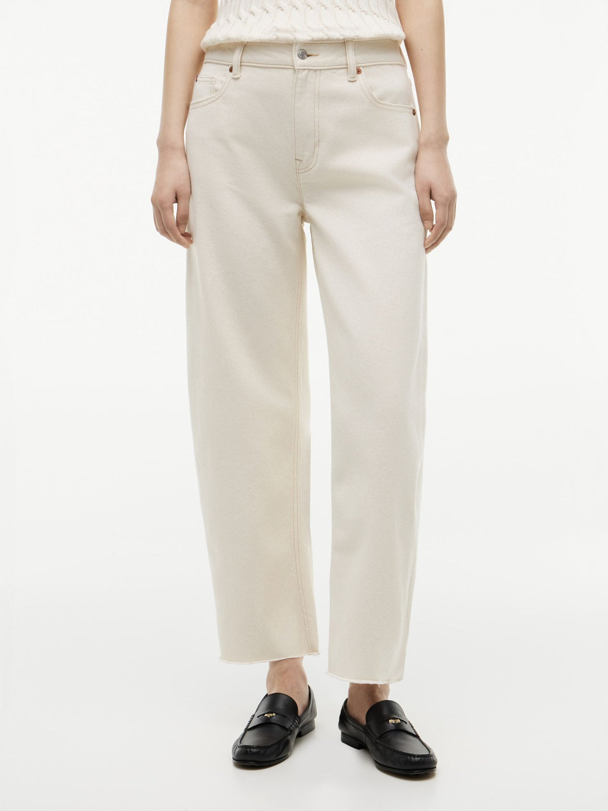 Tommy Hilfiger Stretch High-Rise Barrel Jean