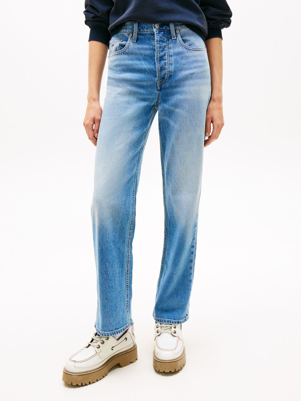 Tommy Hilfiger Tommy Jeans Button-Fly Straight Jean