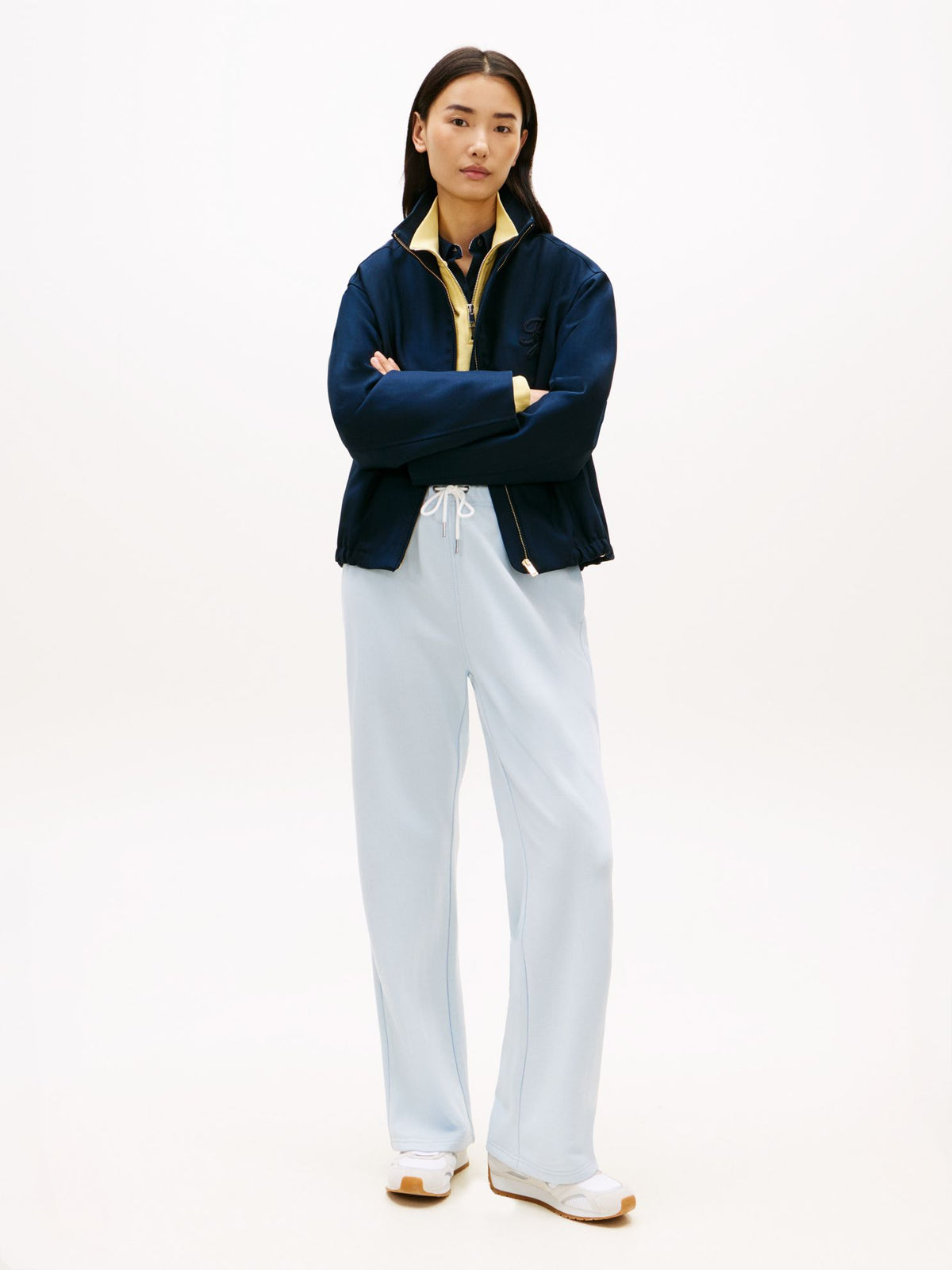 Tommy Hilfiger Brushed-Back Wide Leg Sweatpant