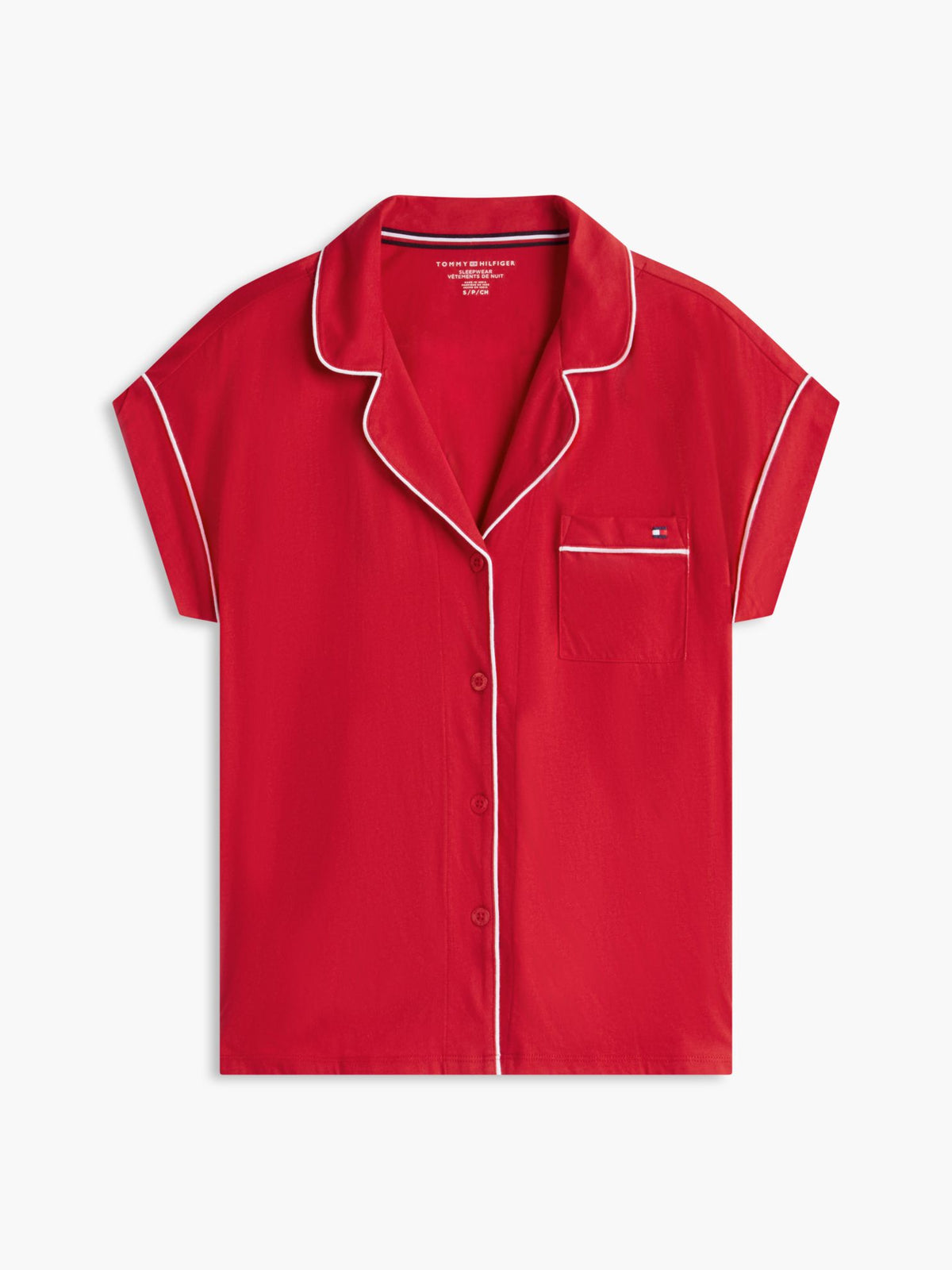 Tommy Hilfiger Short And Shirt Sleep Set