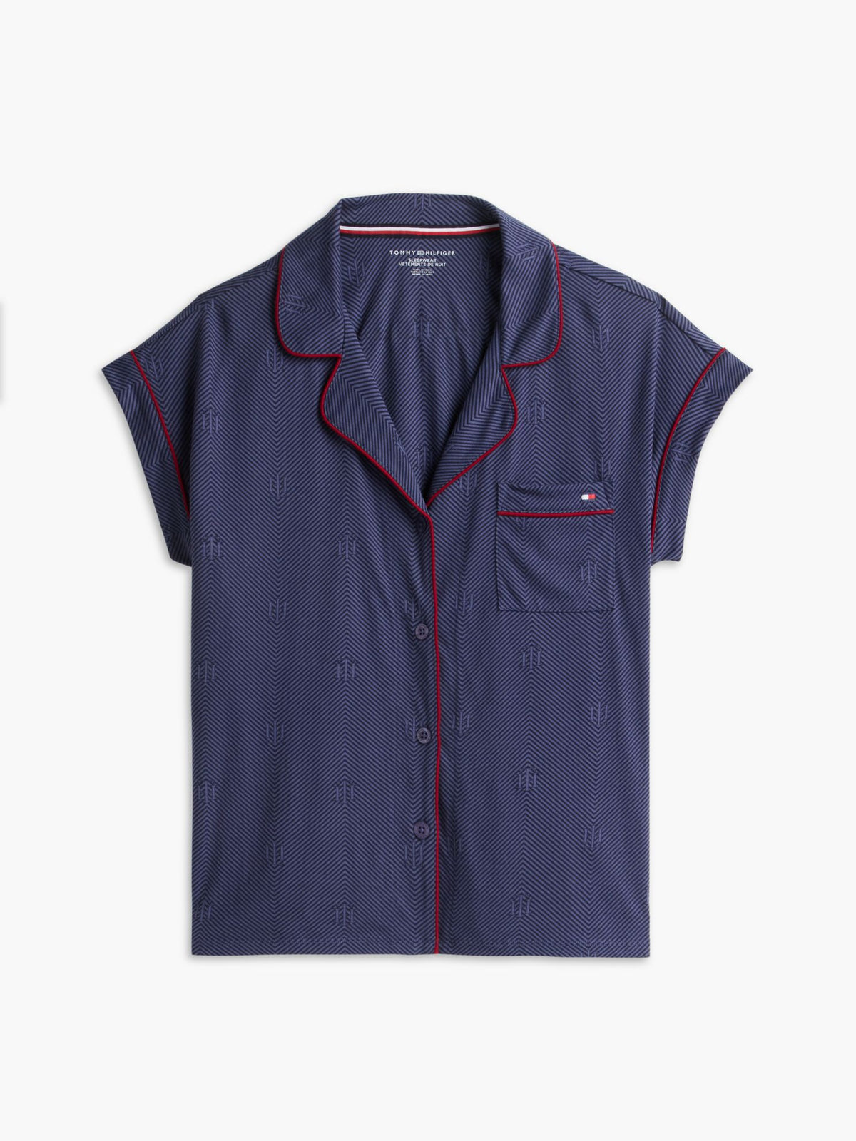 Tommy Hilfiger Short And Shirt Sleep Set