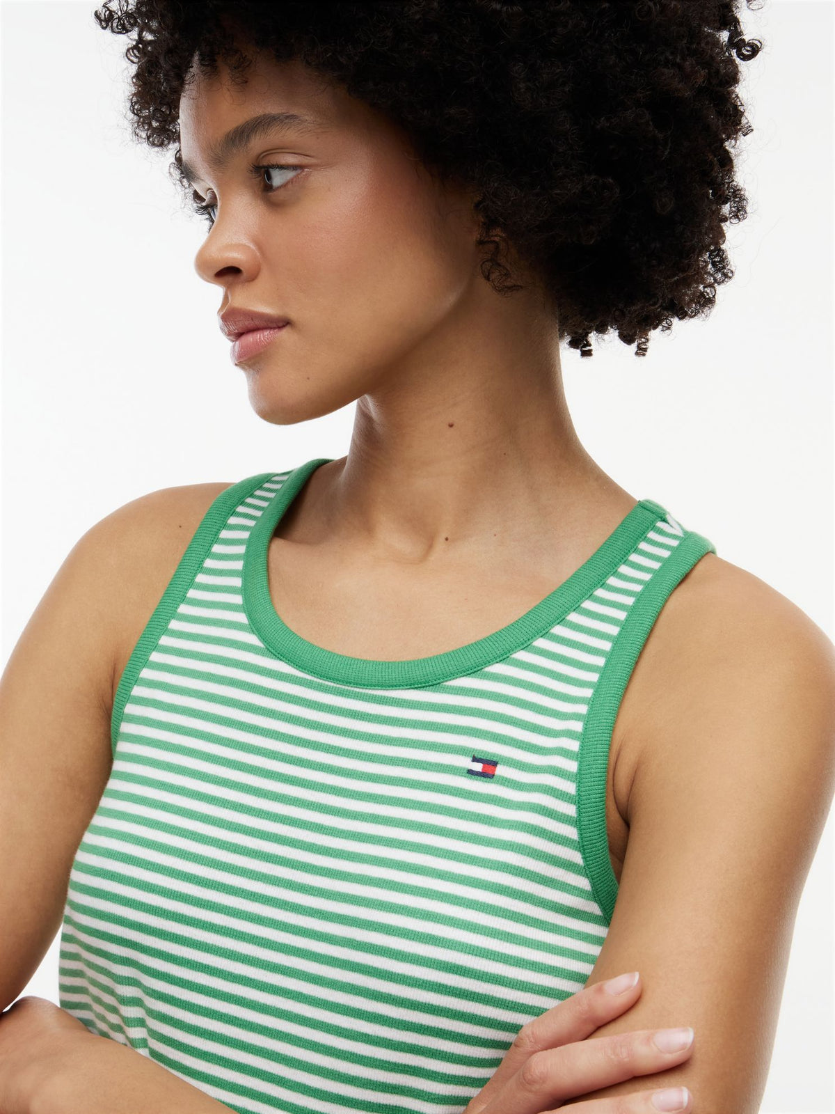 Tommy Hilfiger Striped Tank Top & Short Sleep Set