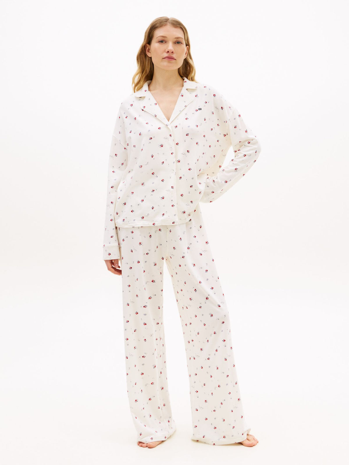 Tommy Hilfiger Floral Print Jersey Sleep Pant