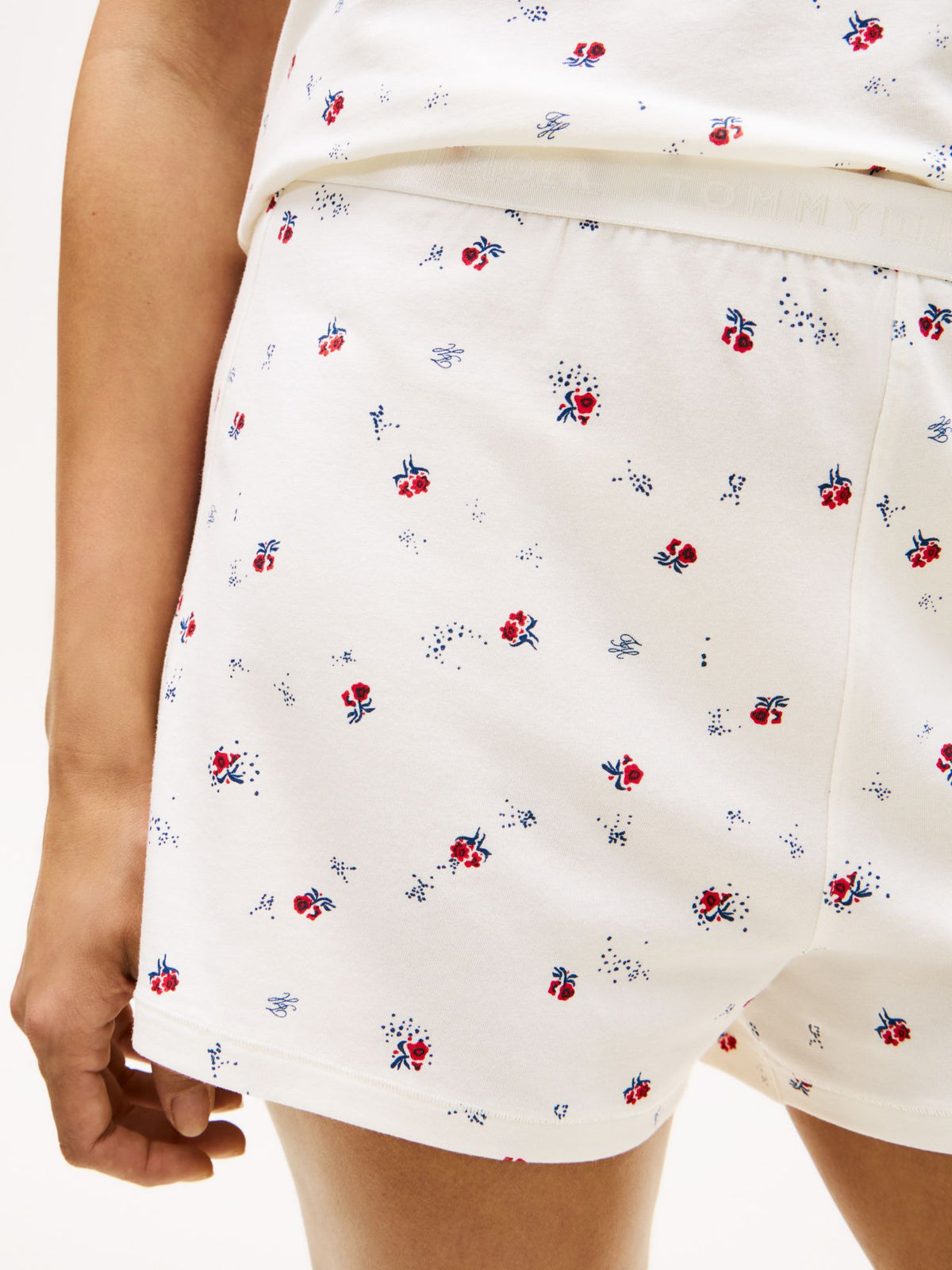 Tommy Hilfiger Floral Print Blend Sleep Short