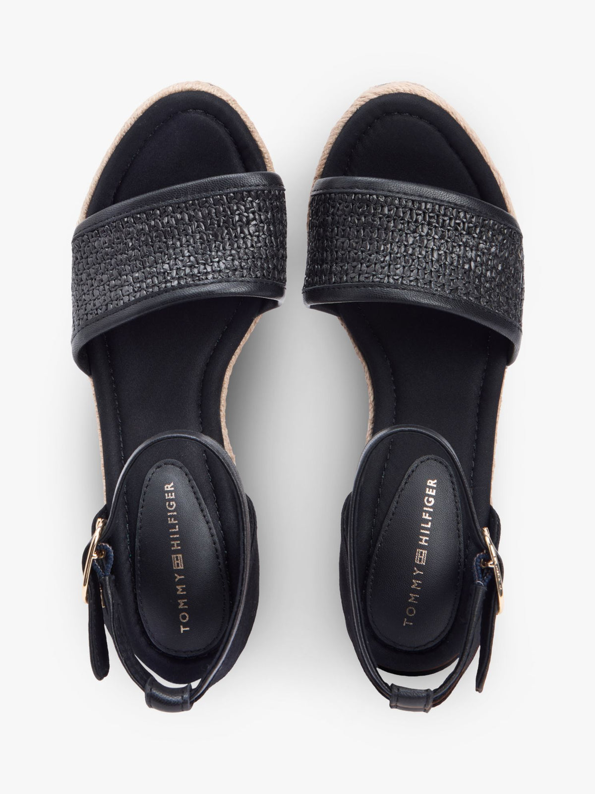 Tommy Hilfiger Raffia Wedge Espadrille Sandal