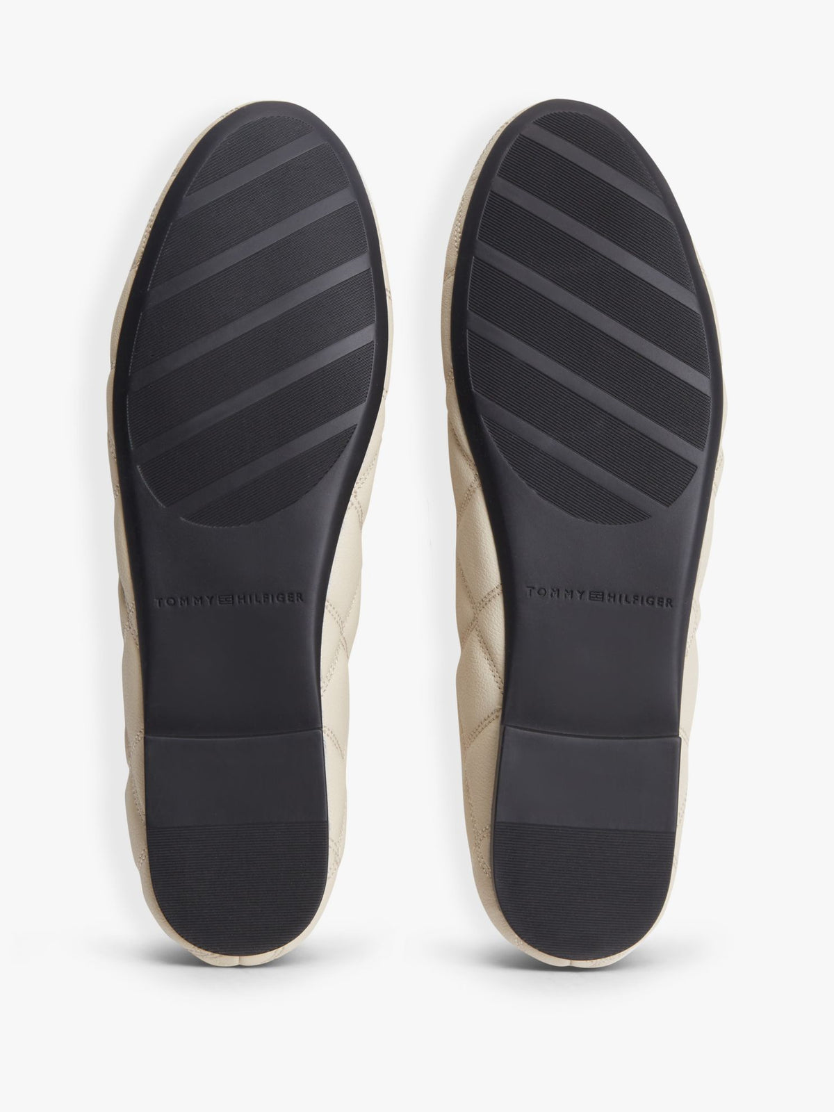Tommy Hilfiger Quilted Leather Ballet Flat
