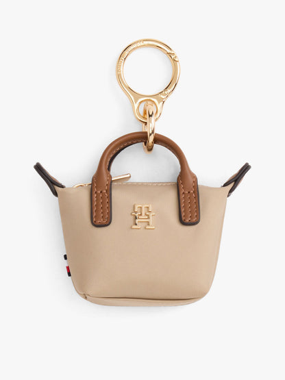 Tommy Hilfiger Monogram Coin Purse Bag Charm