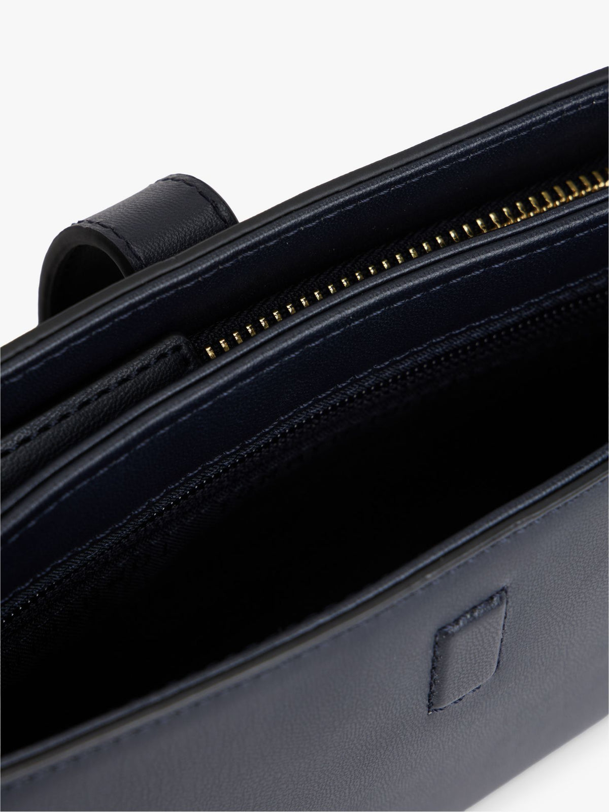 Tommy Hilfiger Polished Monogram Chain Crossbody Bag