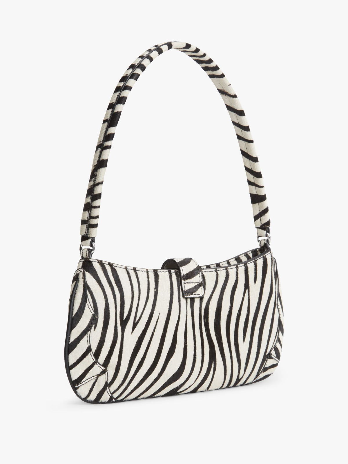 Tommy Hilfiger Tommy Jeans Zebra-Print Calf Hair Bag
