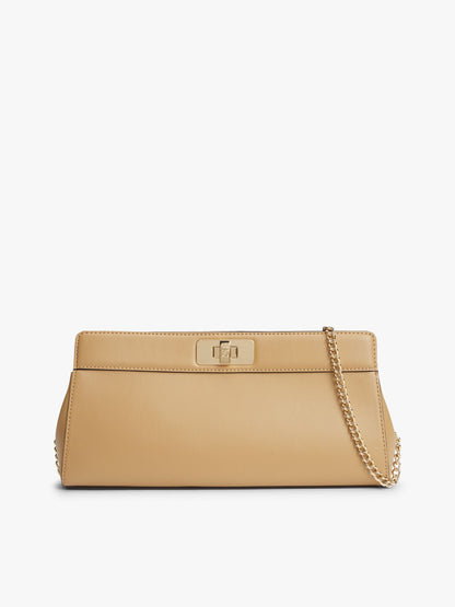 Tommy Hilfiger Monogram T-Lock Clutch