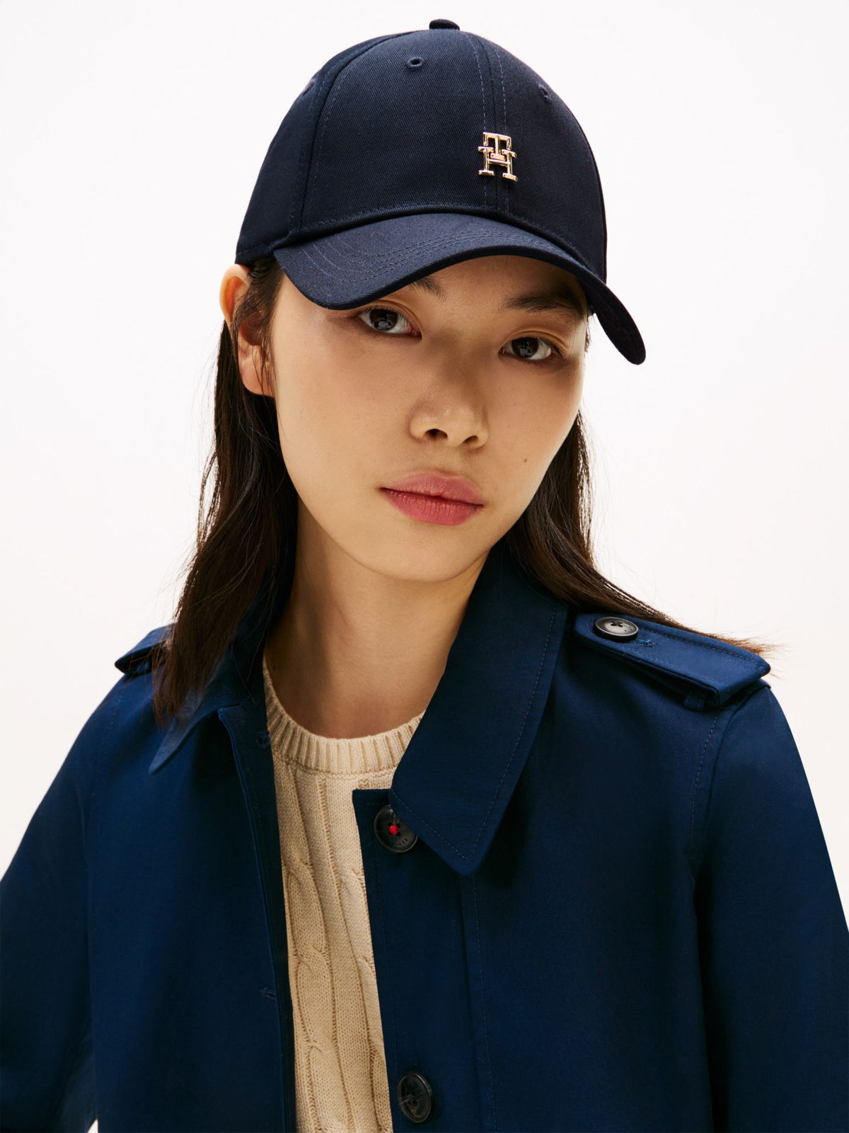 Tommy Hilfiger Monogram Logo Baseball Cap