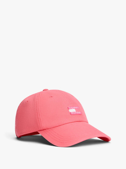 Tommy Hilfiger Tonal Flag Logo Canvas Baseball Cap