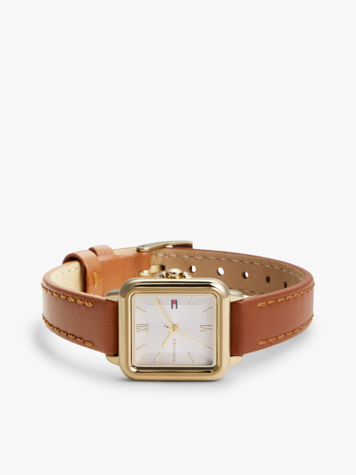 Tommy Hilfiger 24MM Leather Strap Dress Watch