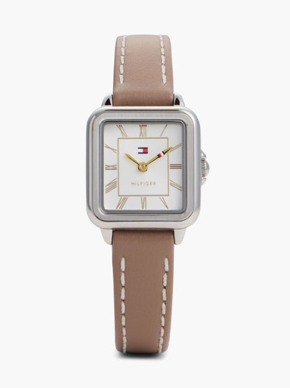 Tommy Hilfiger 24MM Leather Strap Dress Watch