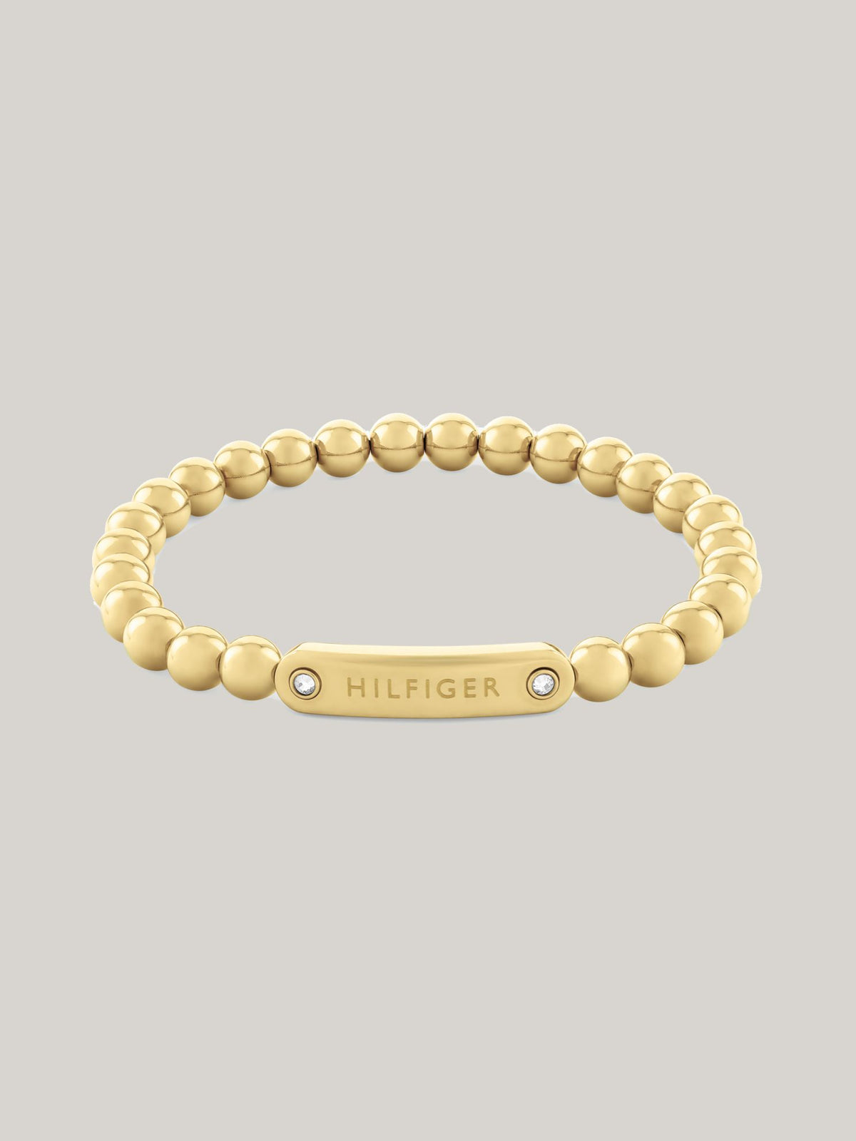 Tommy Hilfiger Monotype Metal Bead Bracelet