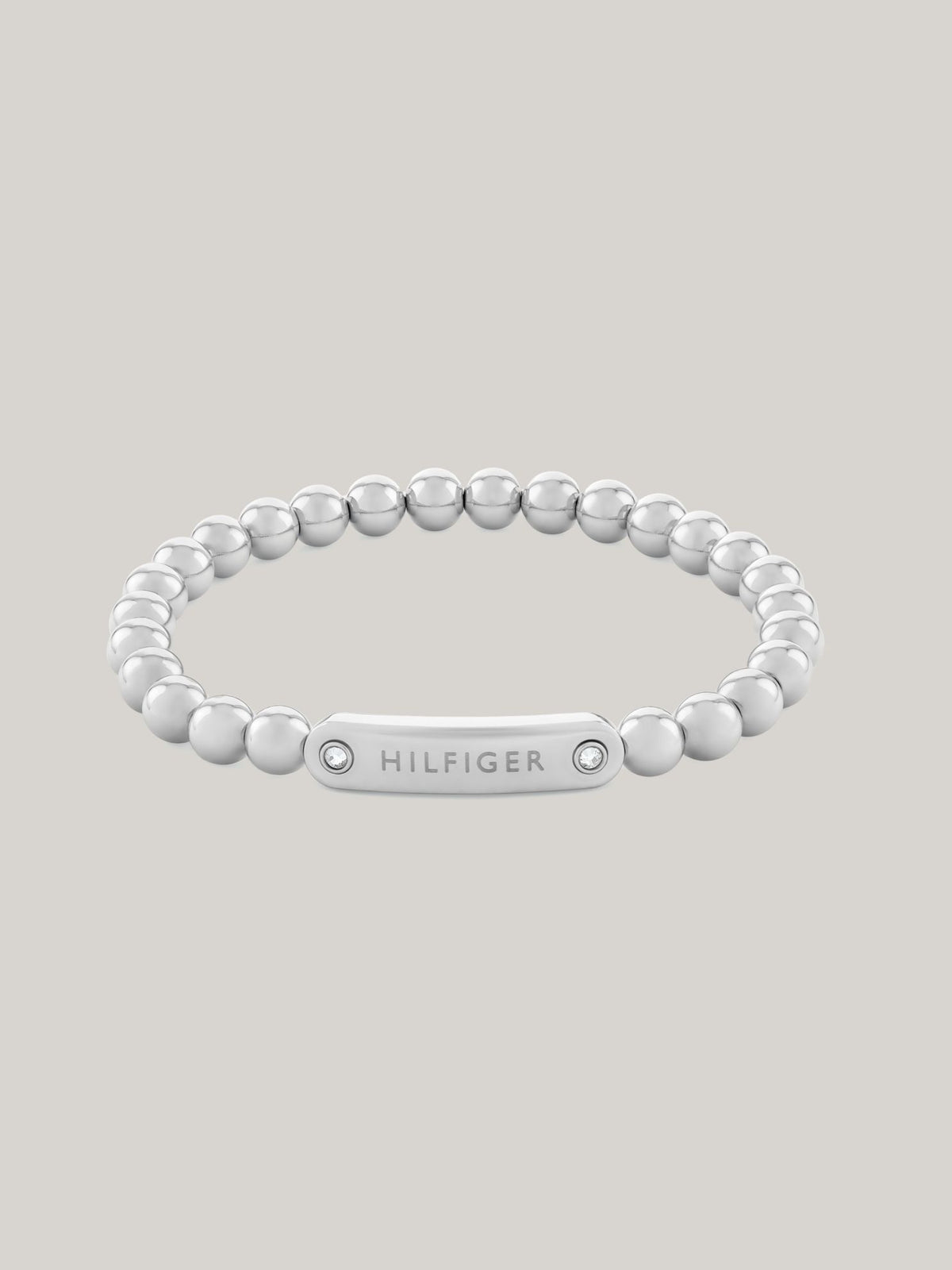 Tommy Hilfiger Monotype Metal Bead Bracelet