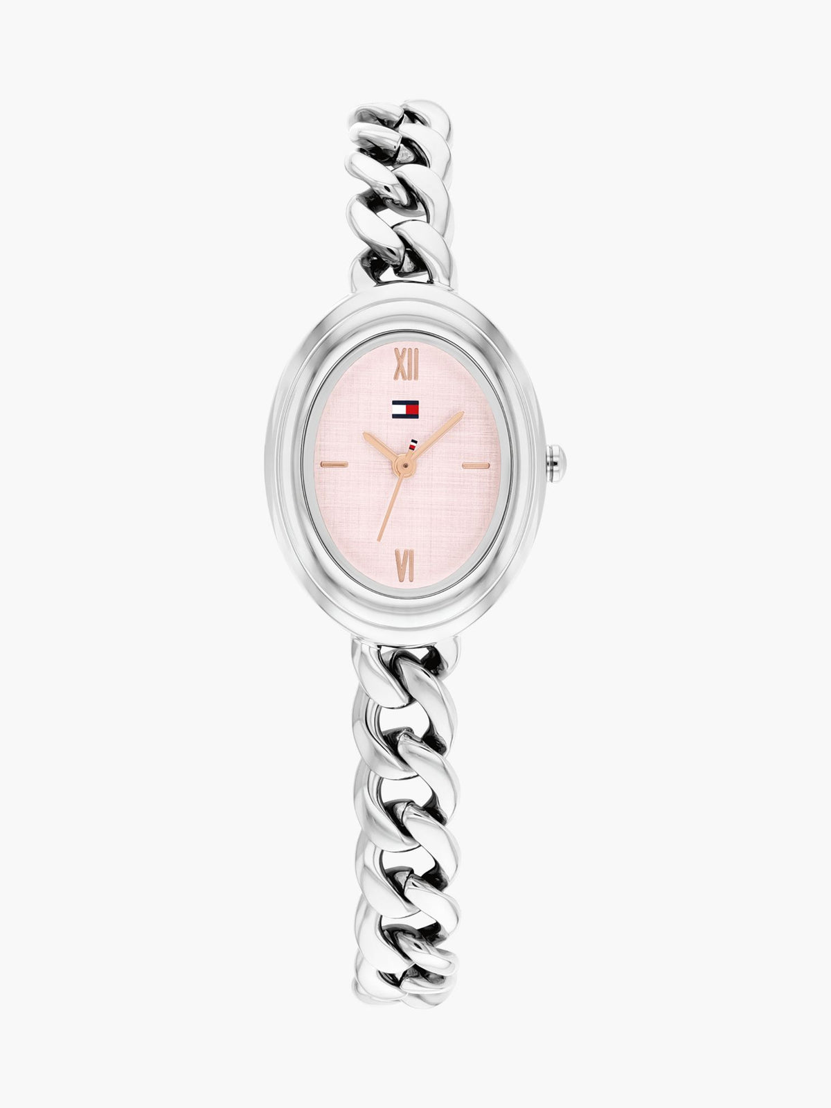 Tommy Hilfiger 27MM Textured Oval Dial Chain Watch