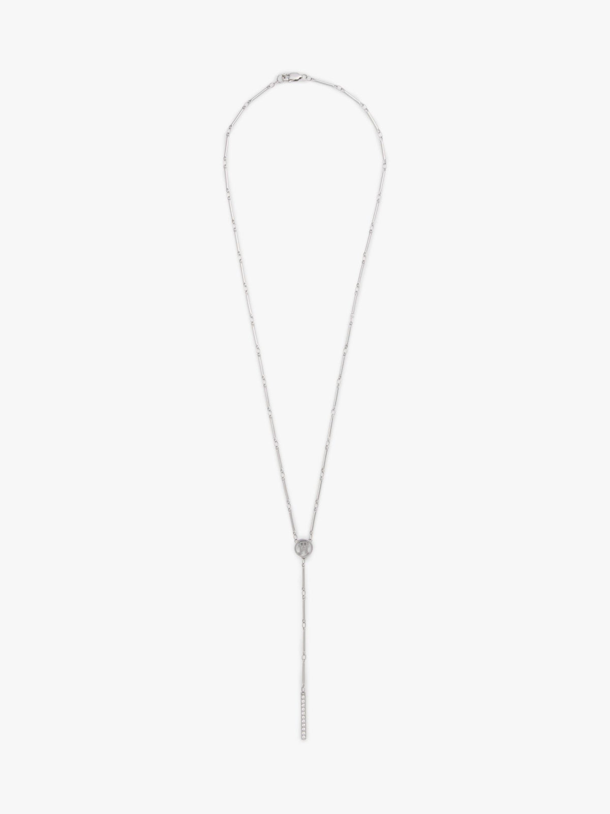 Tommy Hilfiger Crystal Accent Lariat Necklace