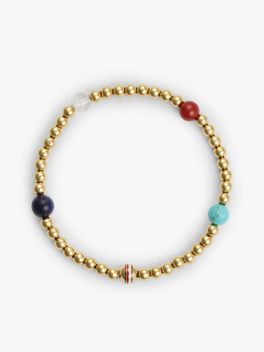 Tommy Hilfiger Boho Multicolor Beaded Bracelet