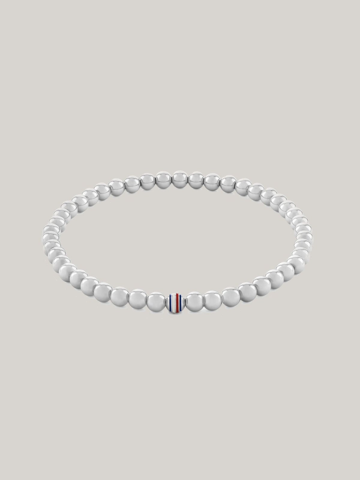 Tommy Hilfiger Stripe Metal Bead Bracelet