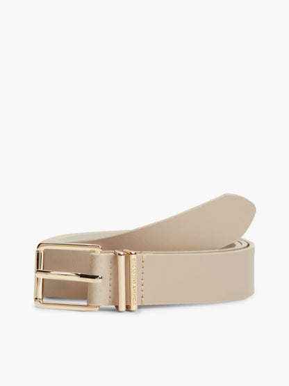 Tommy Hilfiger Square Buckle Leather Belt