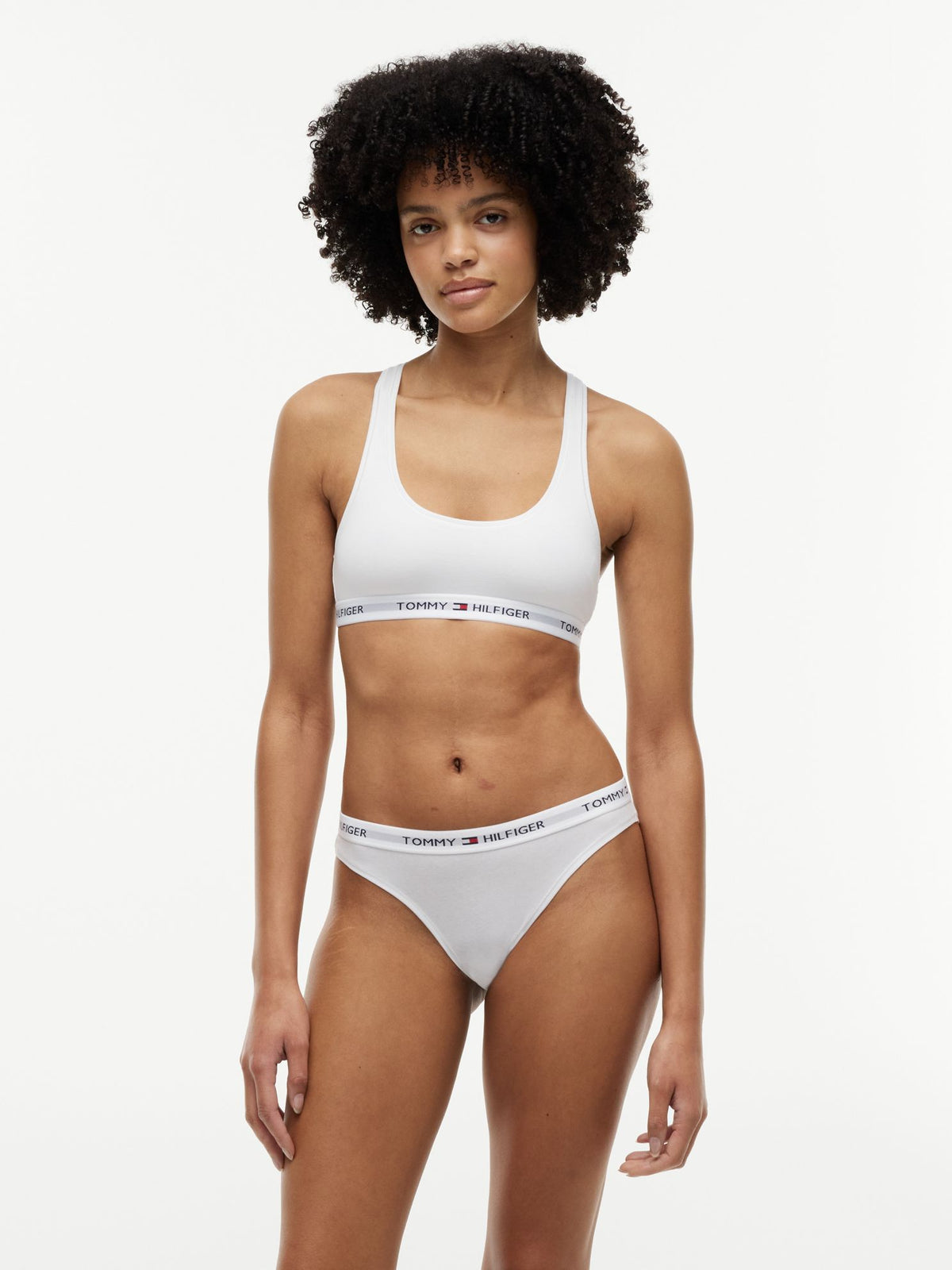 Tommy Hilfiger Tommy Logo Unlined Bralette