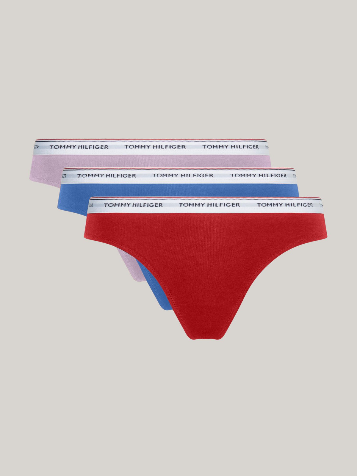 Tommy Hilfiger Logo Mix Thong 3-Pack