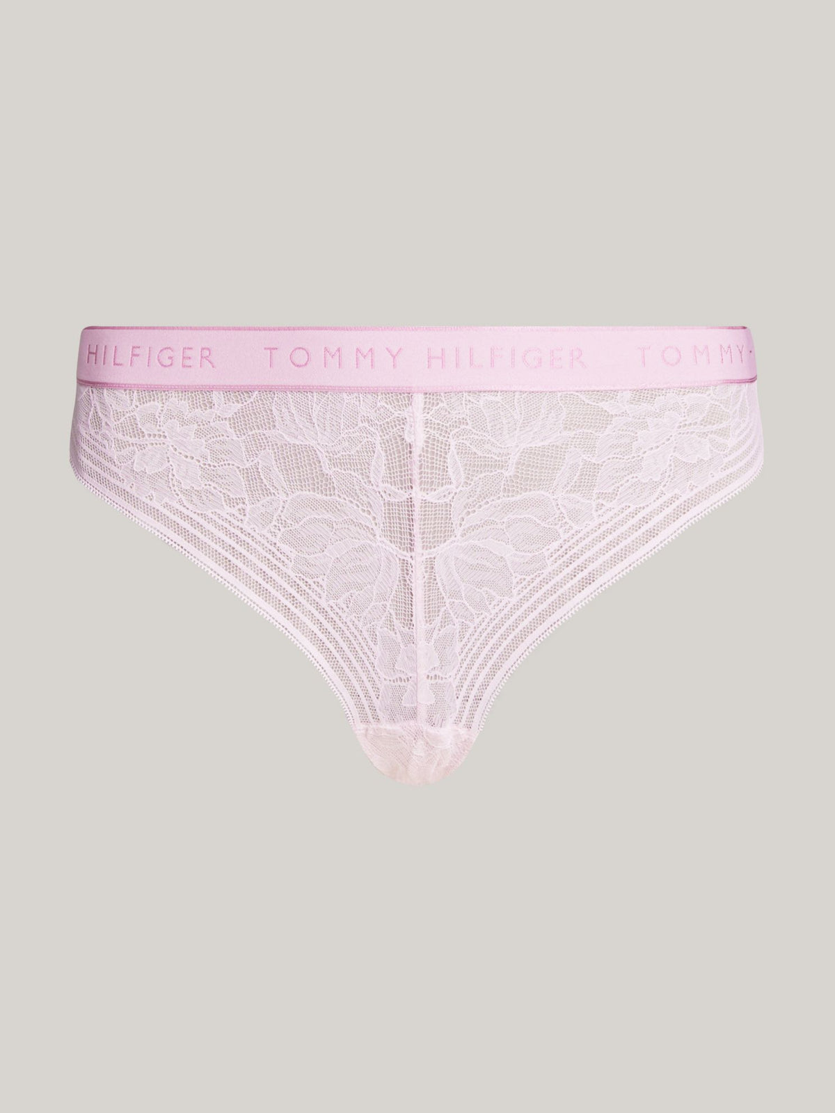 Tommy Hilfiger Logo Lace Thong