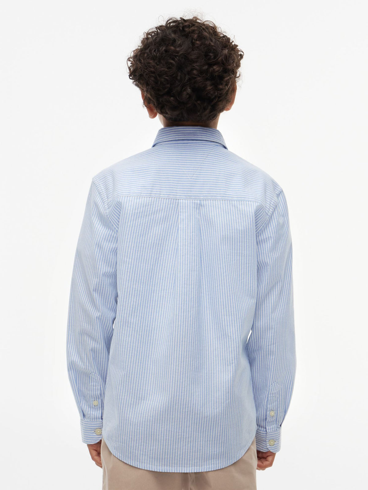 Tommy Hilfiger Kids' Striped Stretch Oxford Shirt