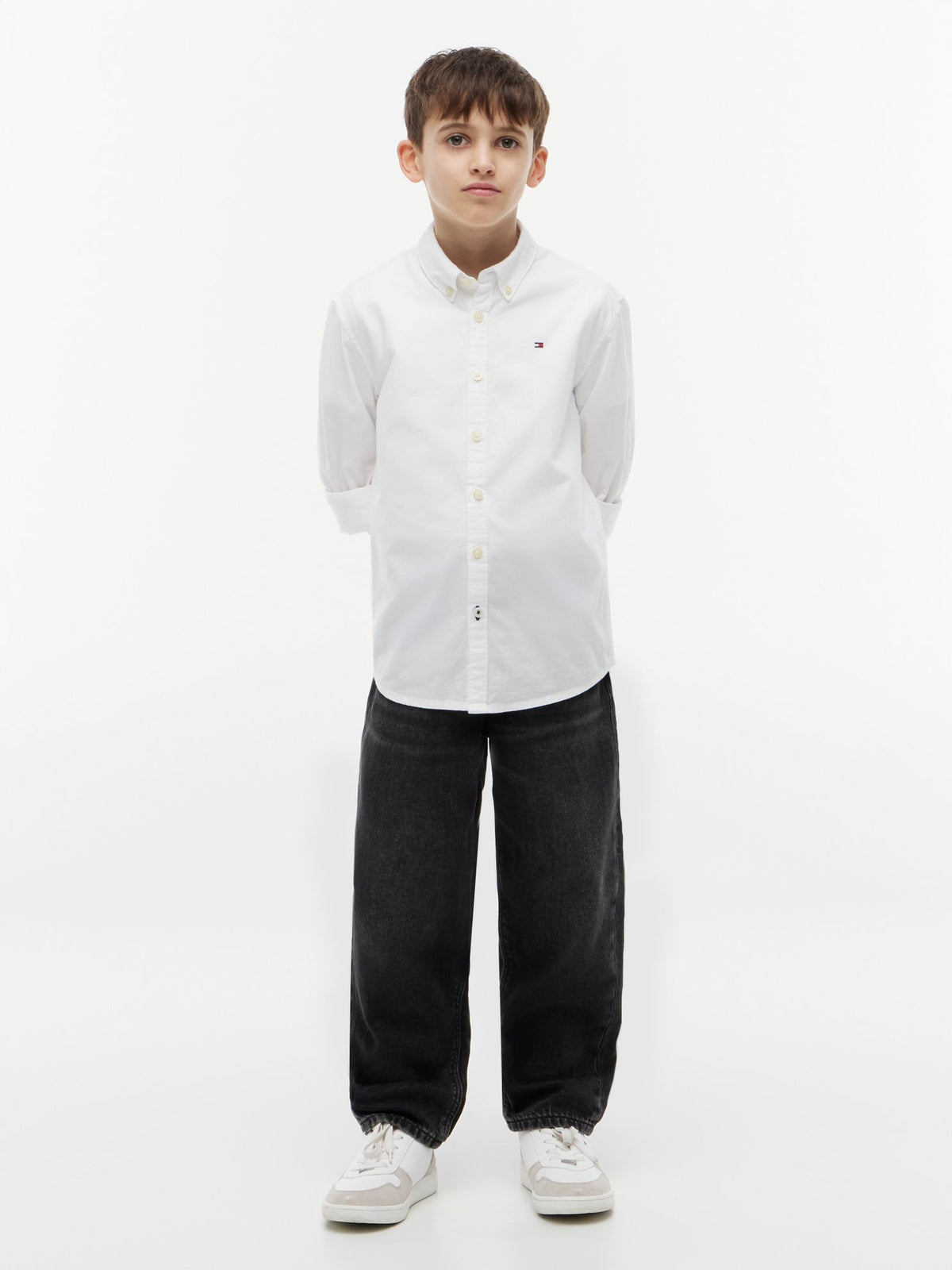 Tommy Hilfiger Kids' Stretch Oxford Shirt