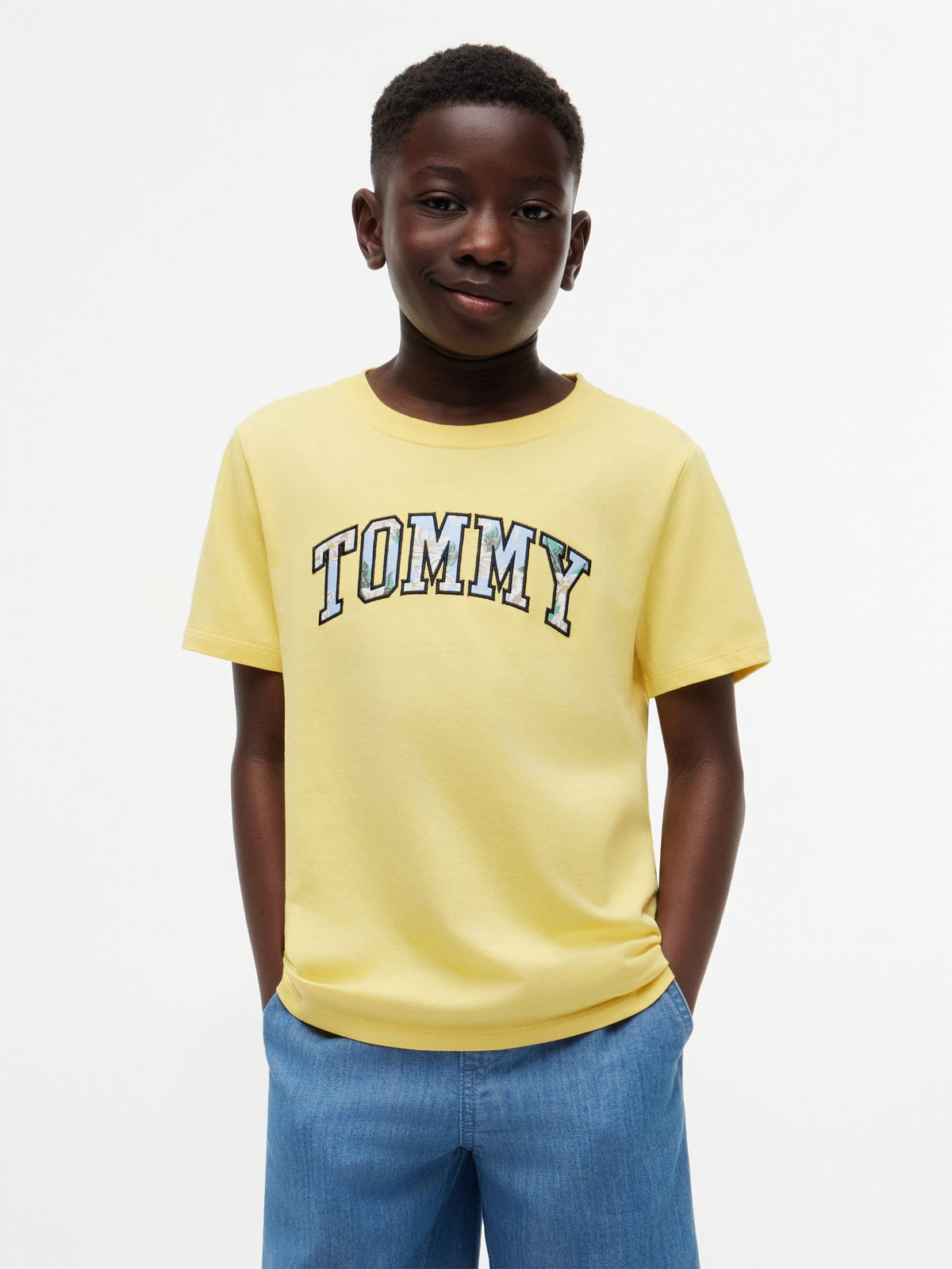 Tommy Hilfiger Kids' Floral Tommy Logo T-Shirt