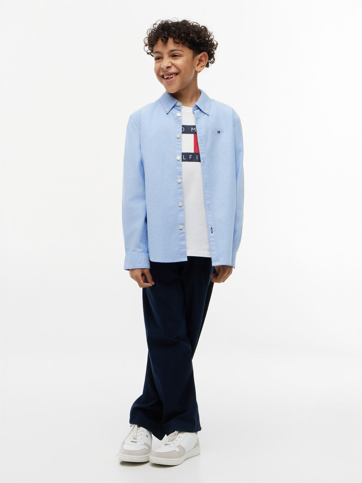 Tommy Hilfiger Kids' Stretch Oxford Shirt