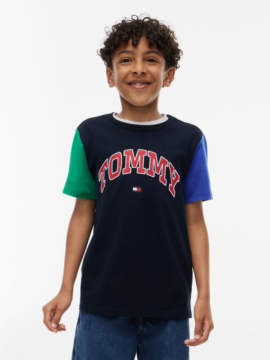 Tommy Hilfiger Kids' Varsity Tommy Logo T-Shirt
