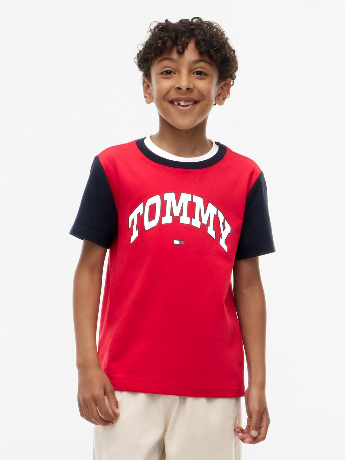 Tommy Hilfiger Kids' Varsity Tommy Logo T-Shirt
