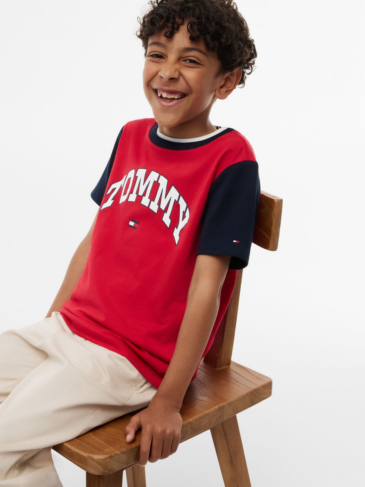 Tommy Hilfiger Kids' Varsity Tommy Logo T-Shirt