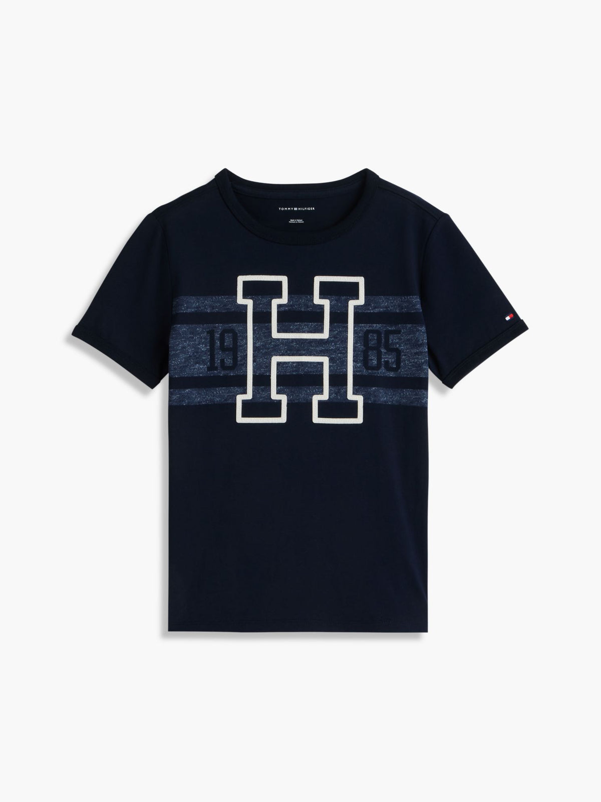 Tommy Hilfiger Kids' Varsity Stripe Logo T-Shirt