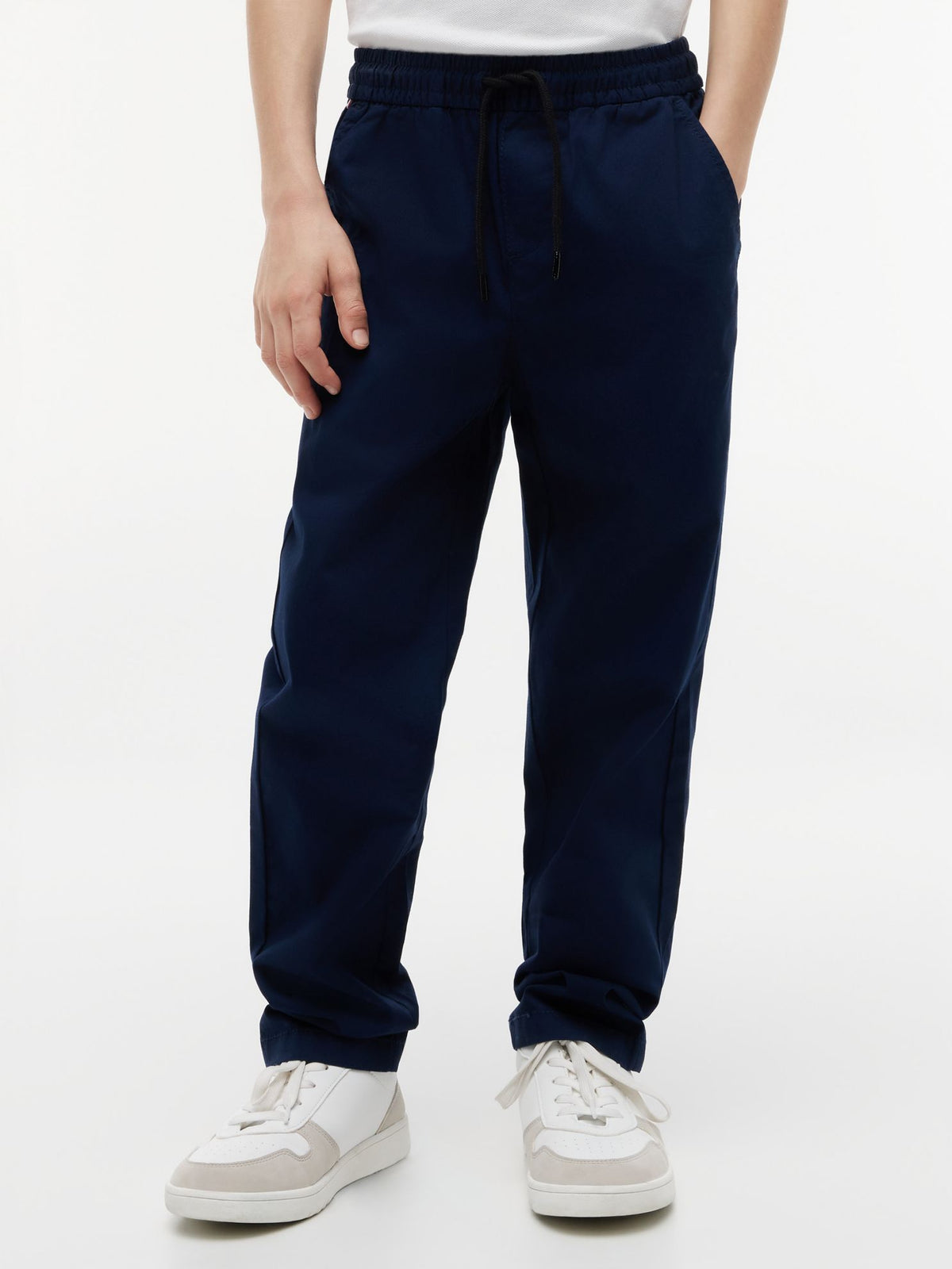Tommy Hilfiger Kids' Paper-Touch Stretch Poplin Pant