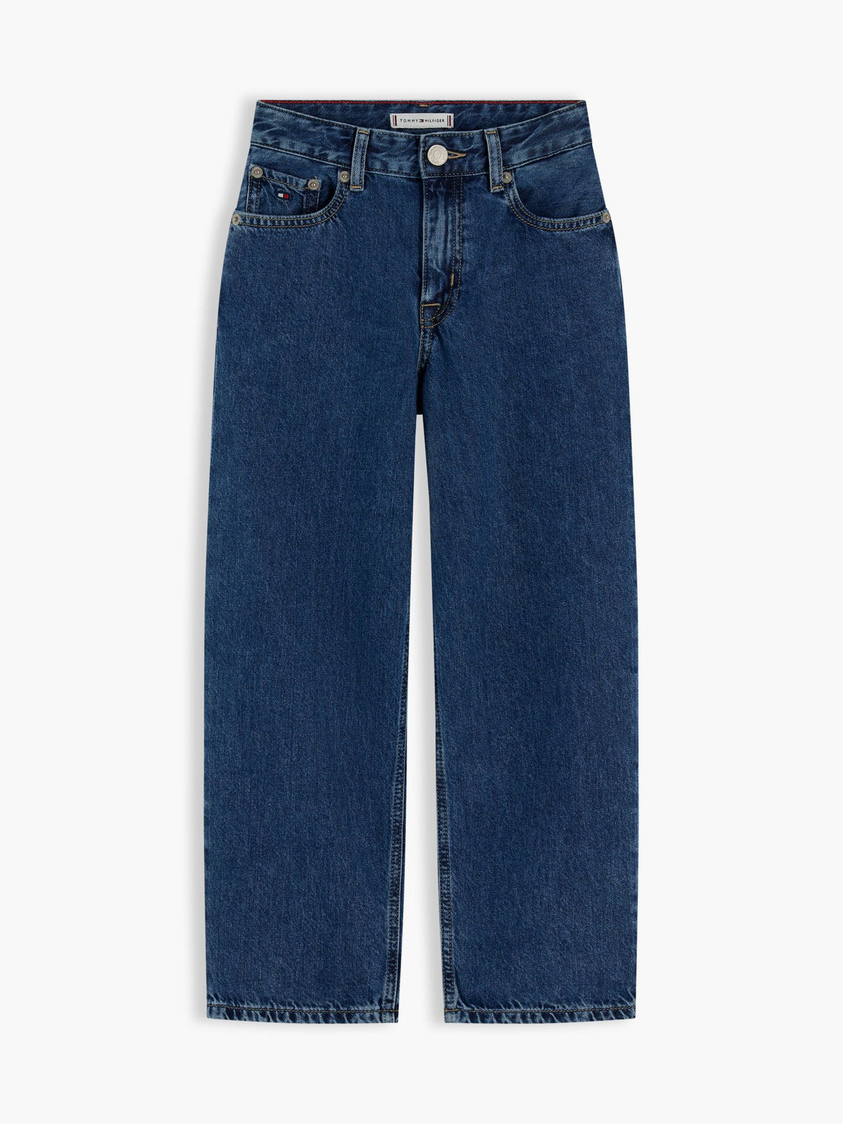 Tommy Hilfiger Kids' Medium Wash Baggy Jean